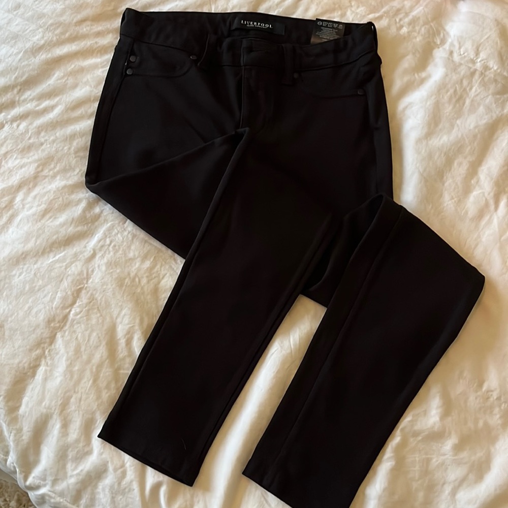 Liverpool Stretch Black Jeans Size 2/26